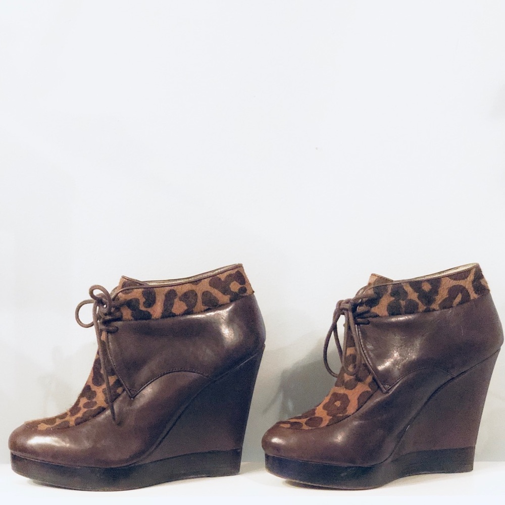 KORS Michael Kors Wedged Ankle Bootie